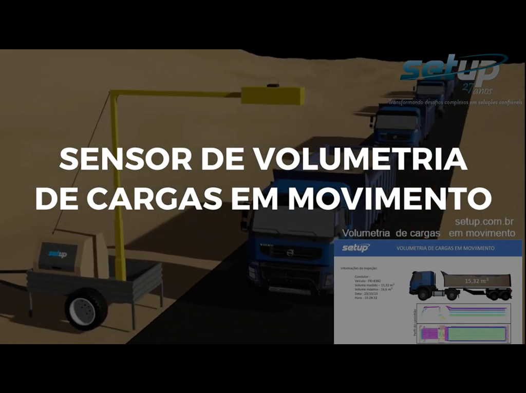 Gestão de Pátio 4.0: Como o Sensor de Volumetria em Movimento Elimina Perdas no Faturamento